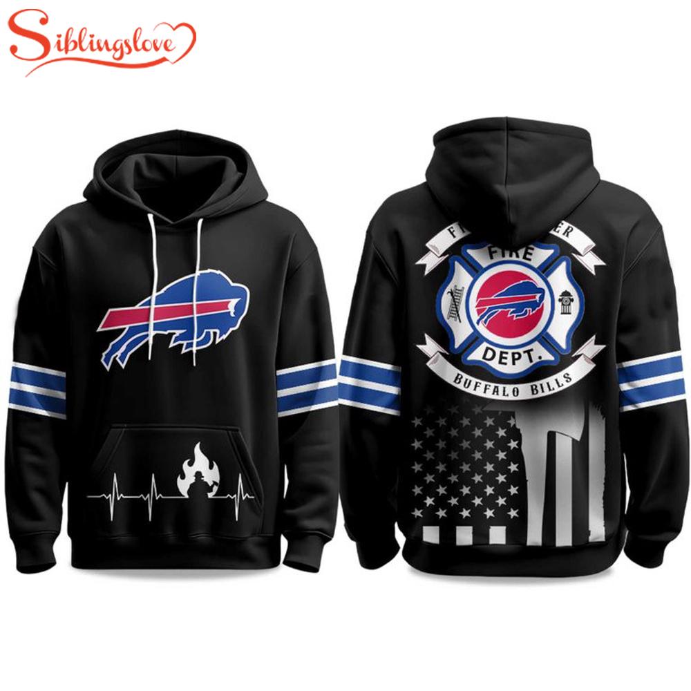 2025 Bills Firefighter Appreciation Day 3D Shirt For Fans 2025 Bills Firefighter Appreciation Day 3D Shirt For Fans