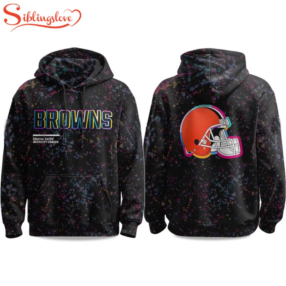 2025 Browns Crucial Catch 3D Shirt For Fans 2025 Browns Crucial Catch 3D Shirt For Fans