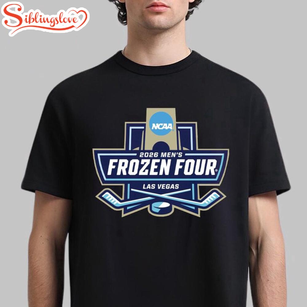 2026 Division I Men’s Ice Hockey Frozen Unisex T-Shirt For Fans 1 2026 Division I Men’s Ice Hockey Frozen Unisex T-Shirt For Fans