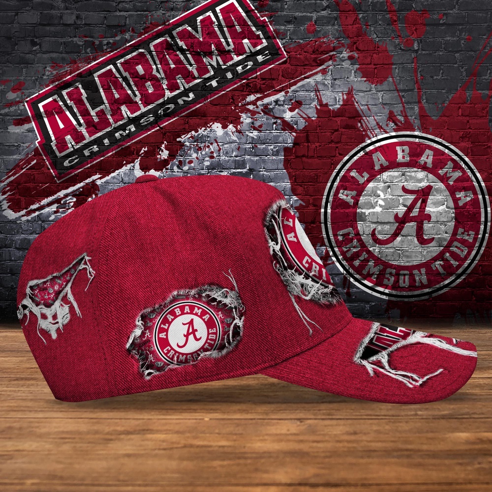 Customized NCAA Alabama Crimson Tide Baseball Cap Chic Vibes in Headwear