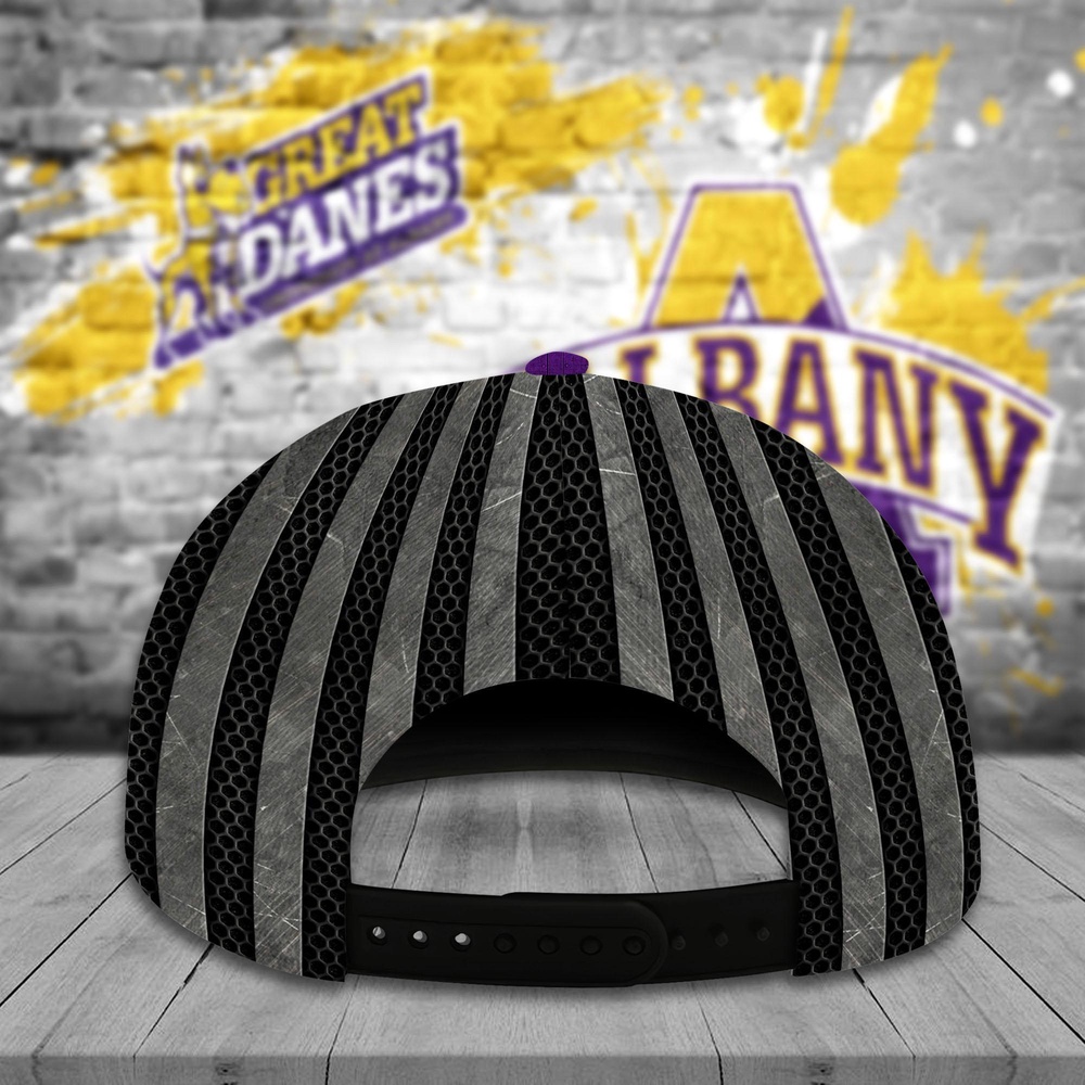 Customized NCAA Albany Great Danes Baseball Cap Comfy Magic Headpiece