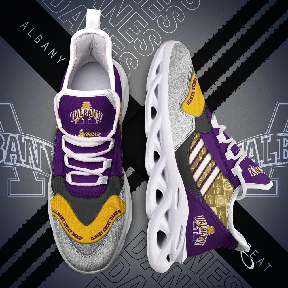 Customized NCAA Albany Great Danes Sneaker Max Soul Shoes Kick Bliss Parade Customized NCAA Albany Great Danes Sneaker Max Soul Shoes Kick Bliss Parade