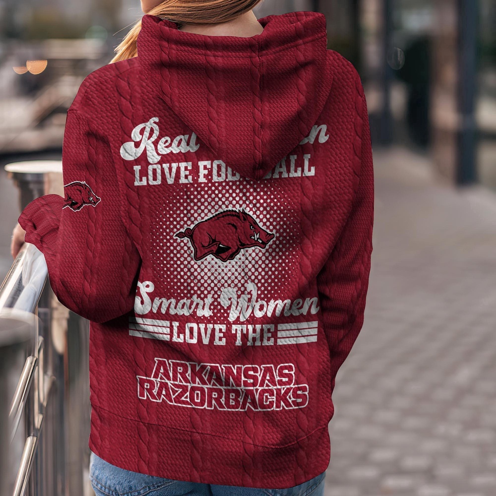 Customized NCAA Arkansas Razorbacks Hoodie 3D Athletic Elegance For Fans Customized NCAA Arkansas Razorbacks Hoodie 3D Athletic Elegance For Fans