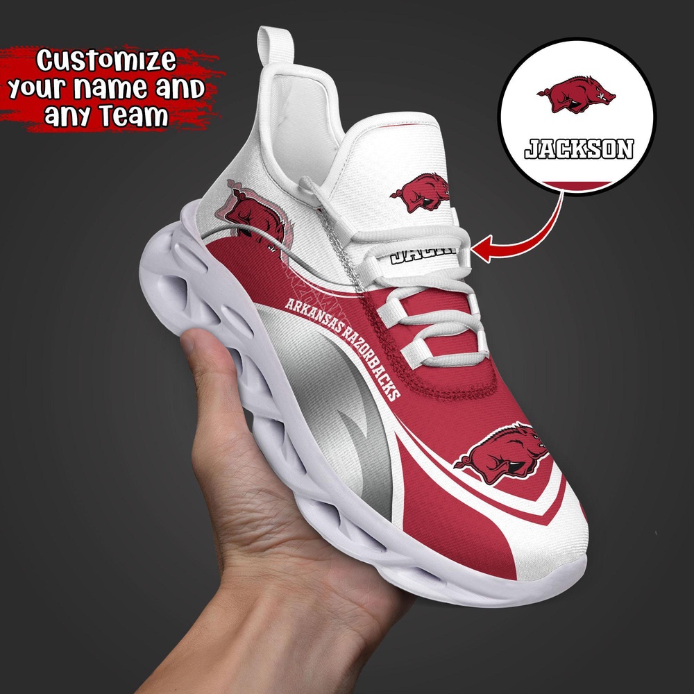 Customized NCAA Arkansas Razorbacks Sneaker Max Soul Shoes Comfortable For Every Occasion Customized NCAA Arkansas Razorbacks Sneaker Max Soul Shoes Comfortable For Every Occasion