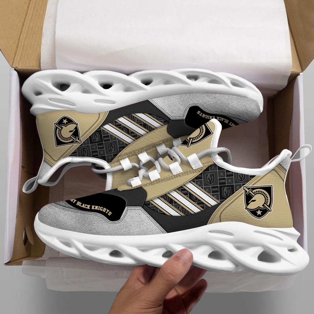 Customized NCAA Army Black Knights Sneaker Max Soul Shoes Kick Bliss Parade Customized NCAA Army Black Knights Sneaker Max Soul Shoes Kick Bliss Parade