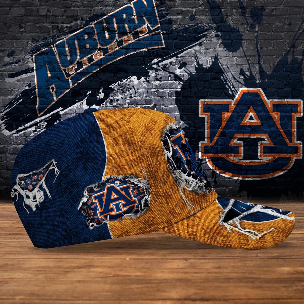 Customized NCAA Auburn Tigers Baseball Cap Sporty Elegance Vibes Customized NCAA Auburn Tigers Baseball Cap Sporty Elegance Vibes