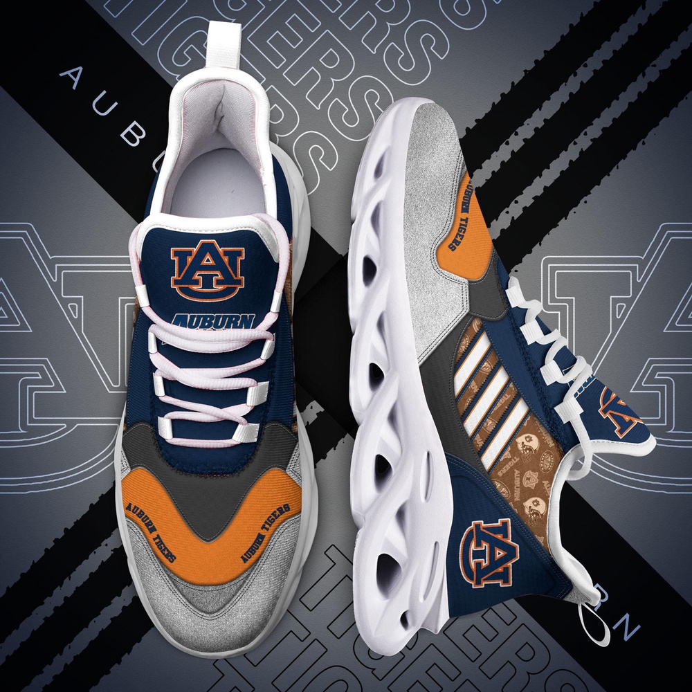 Customized NCAA Auburn Tigers Sneaker Max Soul Shoes Sporty Soul Customized NCAA Auburn Tigers Sneaker Max Soul Shoes Sporty Soul
