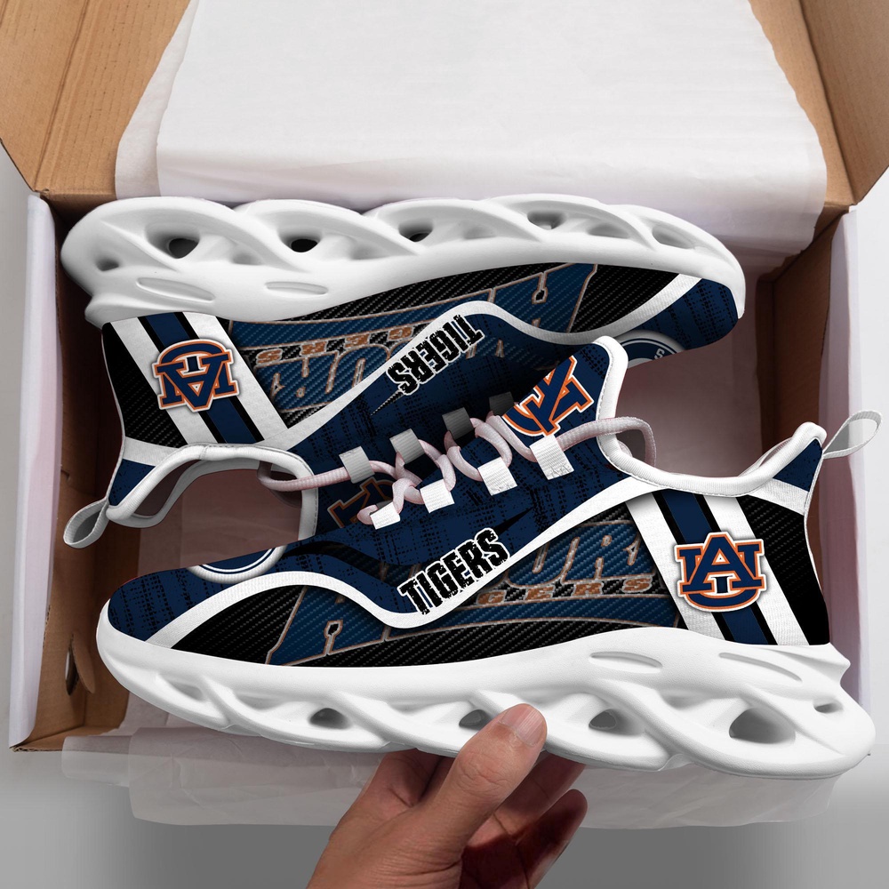 Customized NCAA Auburn Tigers Sneaker Max Soul Shoes Stride Into Elegance Customized NCAA Auburn Tigers Sneaker Max Soul Shoes Stride Into Elegance