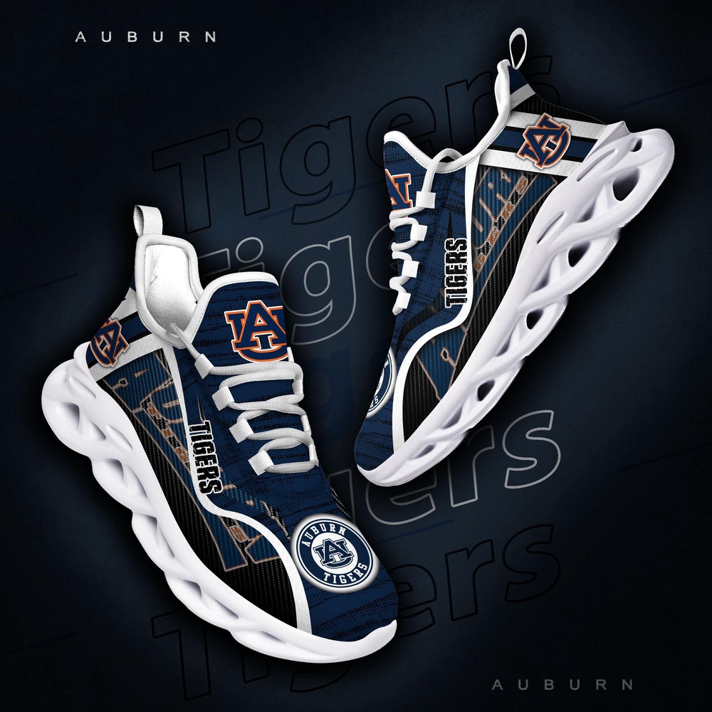Customized NCAA Auburn Tigers Sneaker Max Soul Shoes Stride Into Elegance Customized NCAA Auburn Tigers Sneaker Max Soul Shoes Stride Into Elegance