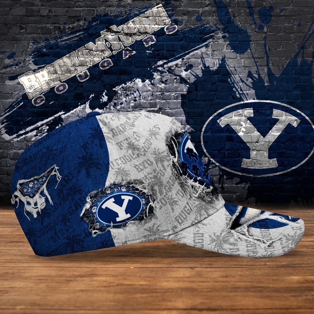 Customized NCAA BYU Cougars Baseball Cap Sleek Layers Of Bliss Customized NCAA BYU Cougars Baseball Cap Sleek Layers Of Bliss