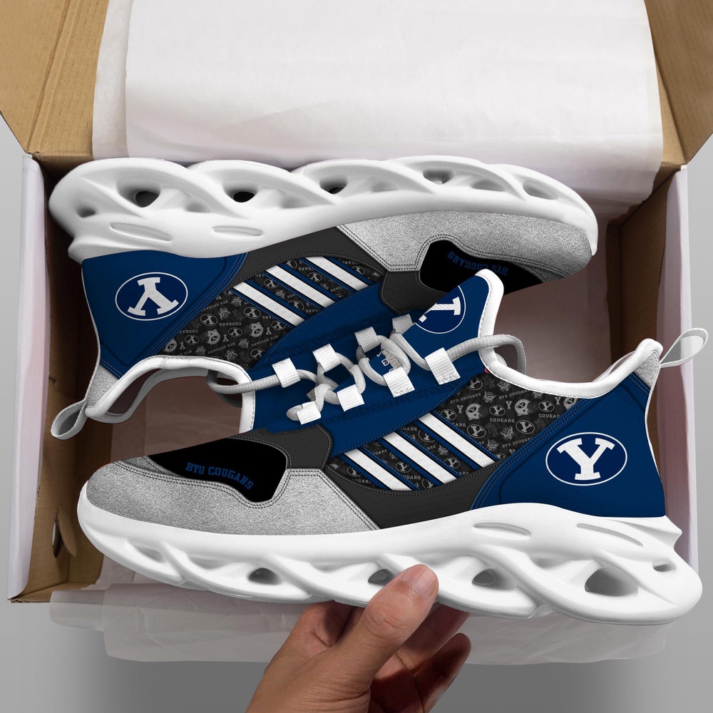 Customized NCAA BYU Cougars Sneaker Max Soul Shoes Kick Bliss Parade Customized NCAA BYU Cougars Sneaker Max Soul Shoes Kick Bliss Parade