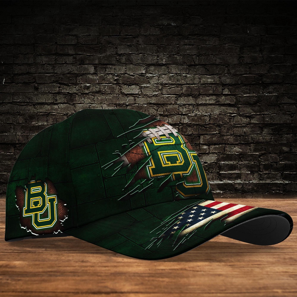 Customized NCAA Baylor Bears Baseball Cap Forward Streetwear Vibes