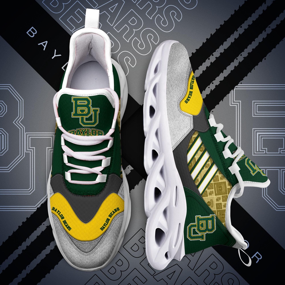 Customized NCAA Baylor Bears Sneaker Max Soul Shoes Stride Elegance Parade Customized NCAA Baylor Bears Sneaker Max Soul Shoes Stride Elegance Parade