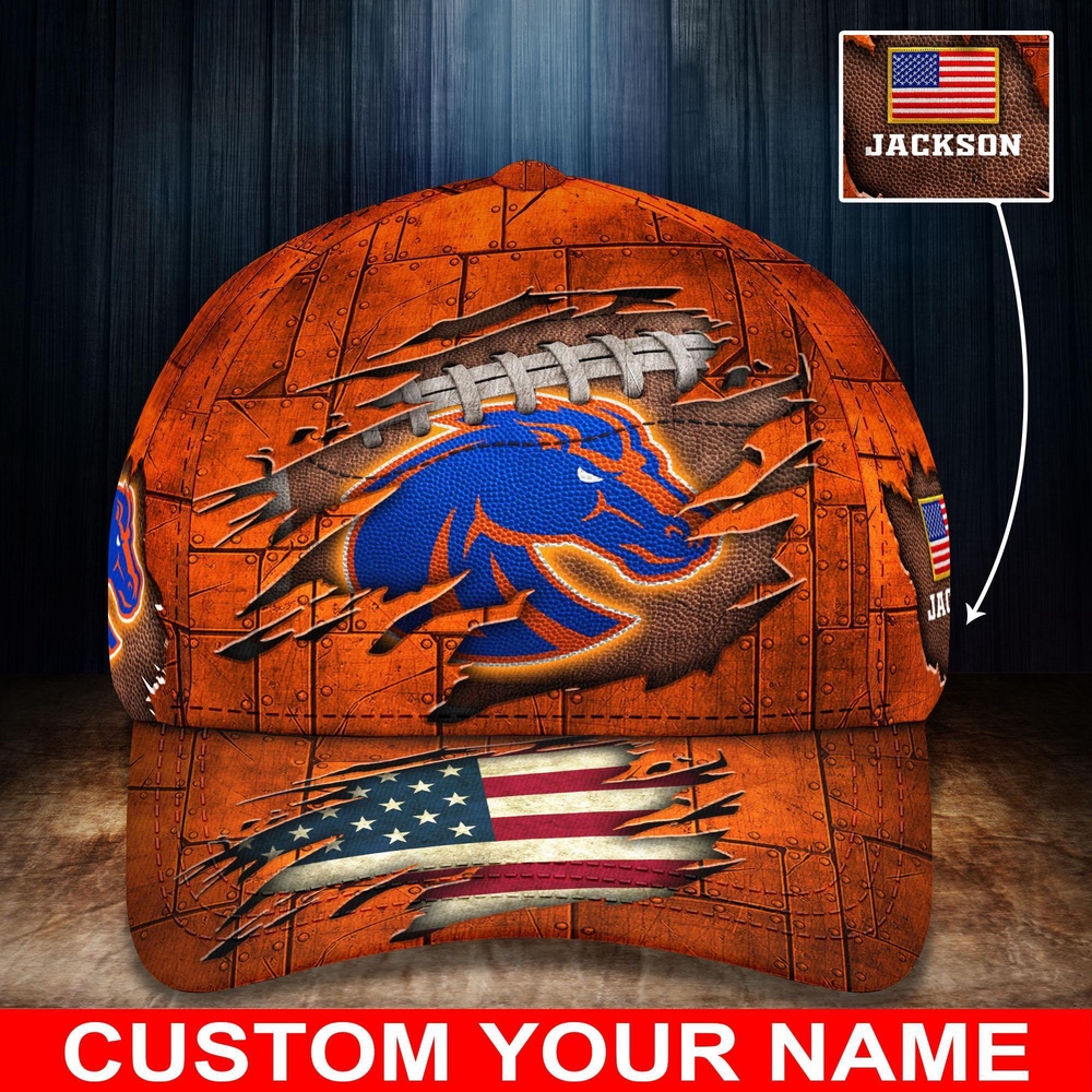 Customized NCAA Boise State Broncos Baseball Cap Casual Elegance Threads Customized NCAA Boise State Broncos Baseball Cap Casual Elegance Threads