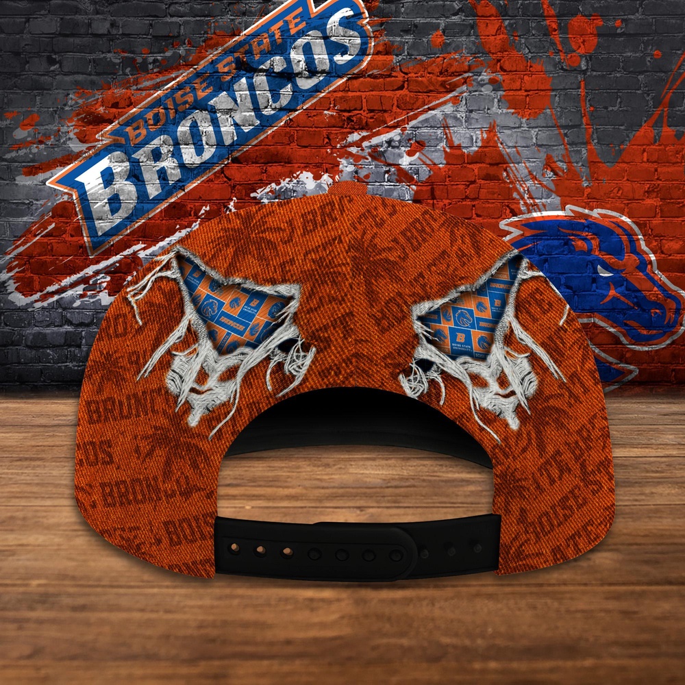 Customized NCAA Boise State Broncos Baseball Cap Sporty Elegance Vibes Customized NCAA Boise State Broncos Baseball Cap Sporty Elegance Vibes