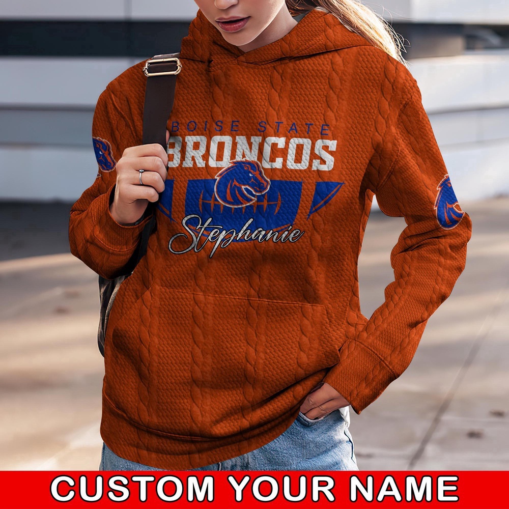 Customized NCAA Boise State Broncos Hoodie 3D Chic Campus Layers For Fans Customized NCAA Boise State Broncos Hoodie 3D Chic Campus Layers For Fans