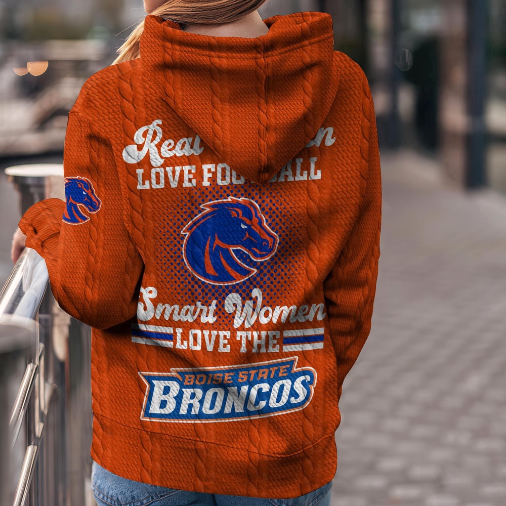 Customized NCAA Boise State Broncos Hoodie 3D Chic Campus Layers For Fans Customized NCAA Boise State Broncos Hoodie 3D Chic Campus Layers For Fans