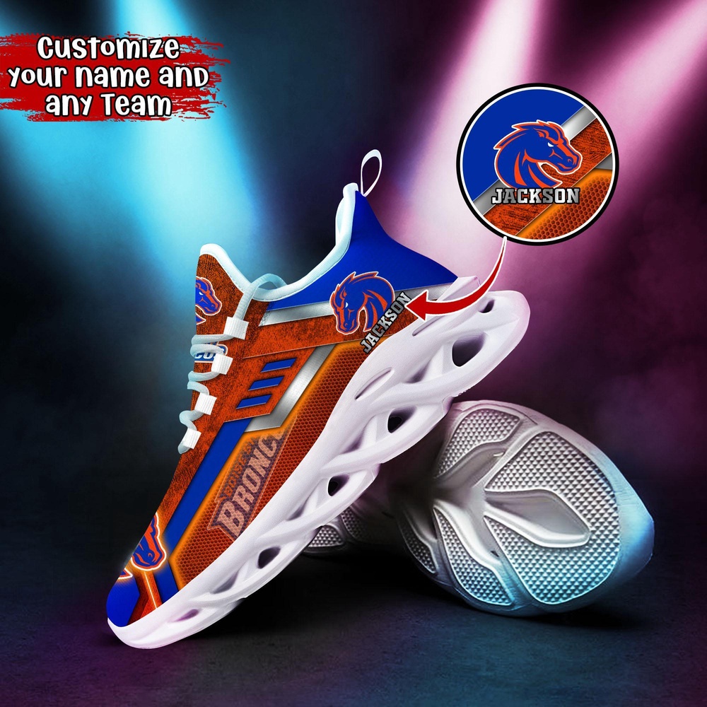 Customized NCAA Boise State Broncos Sneaker Max Soul Shoes Soulful Stride Customized NCAA Boise State Broncos Sneaker Max Soul Shoes Soulful Stride