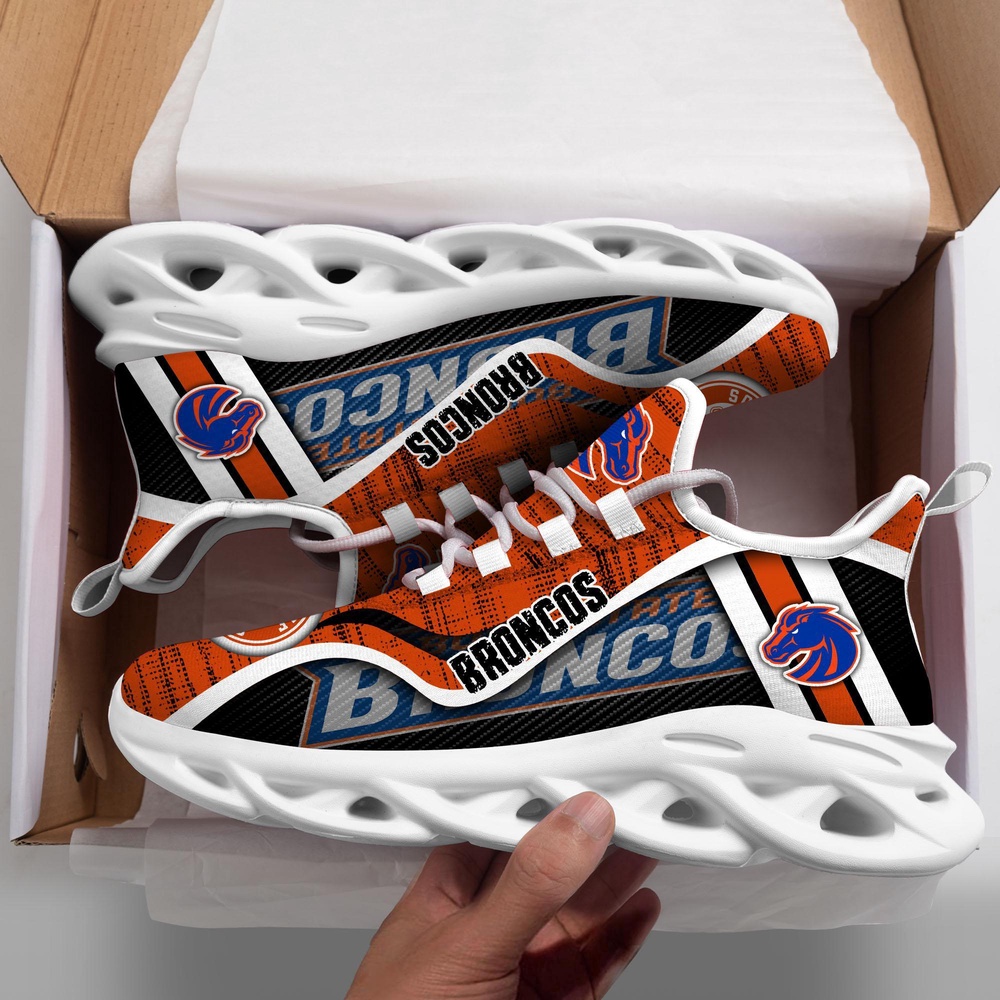 Customized NCAA Boise State Broncos Sneaker Max Soul Shoes Stride Into Elegance Customized NCAA Boise State Broncos Sneaker Max Soul Shoes Stride Into Elegance