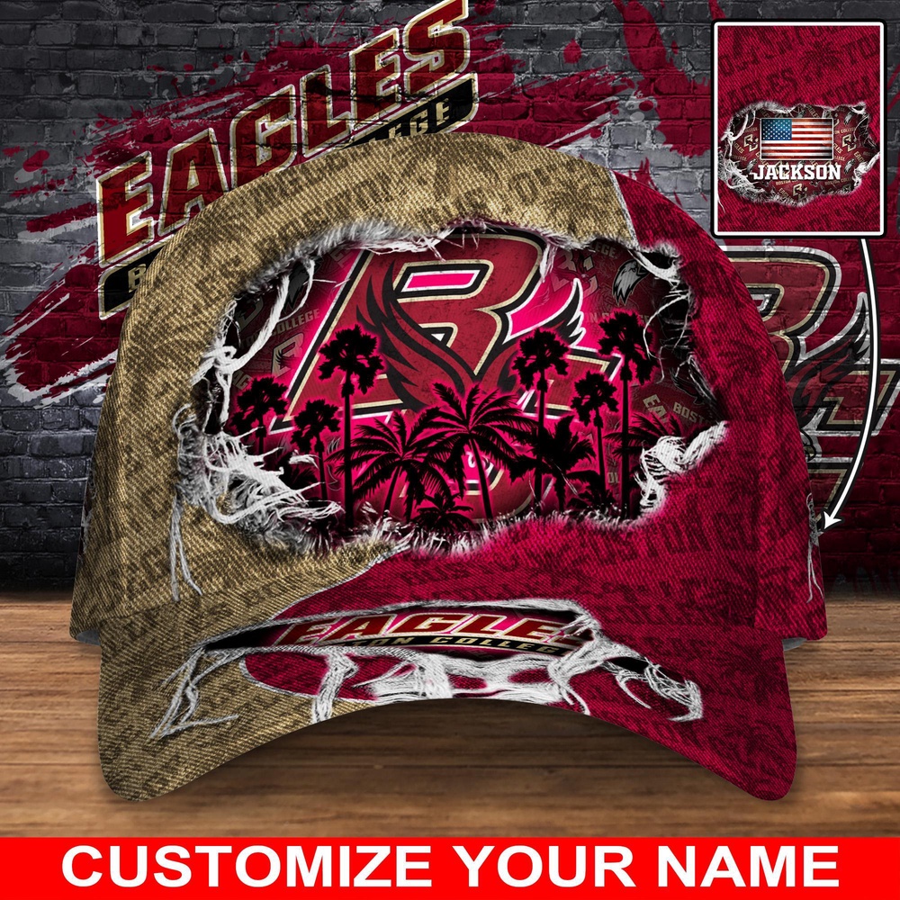 Customized NCAA Boston College Eagles Baseball Cap Sleek Layers Of Bliss Customized NCAA Boston College Eagles Baseball Cap Sleek Layers Of Bliss