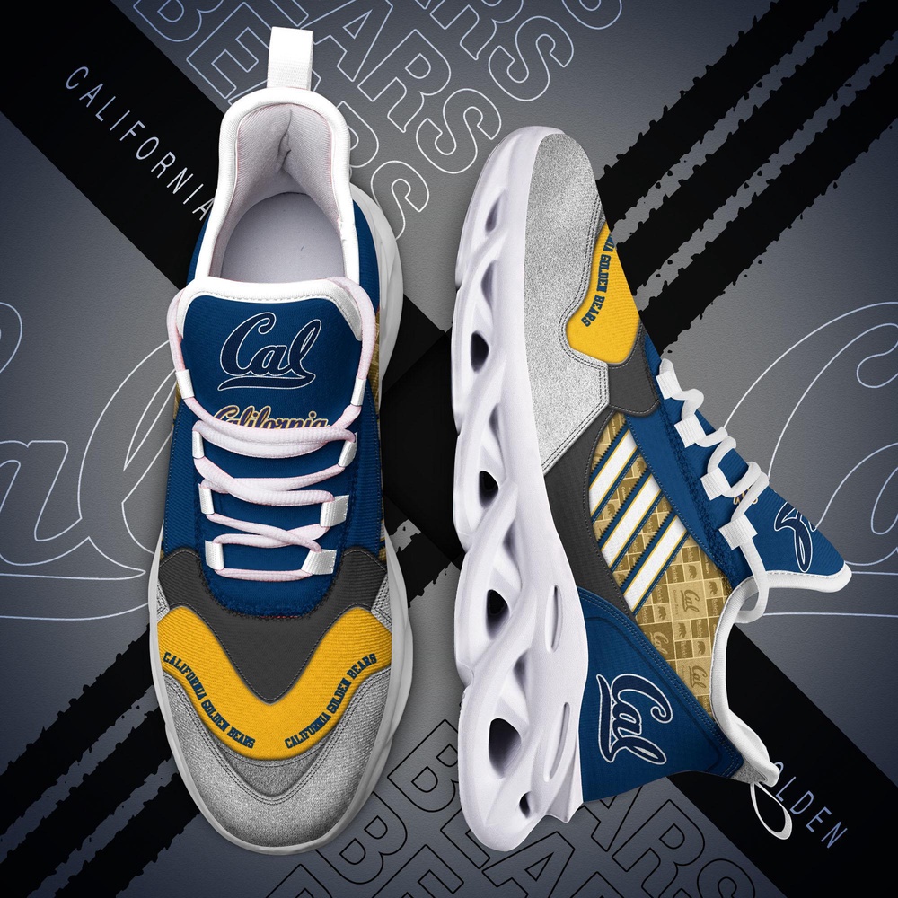 Customized NCAA California Golden Bears Sneaker Max Soul Shoes Kick Bliss Parade Customized NCAA California Golden Bears Sneaker Max Soul Shoes Kick Bliss Parade