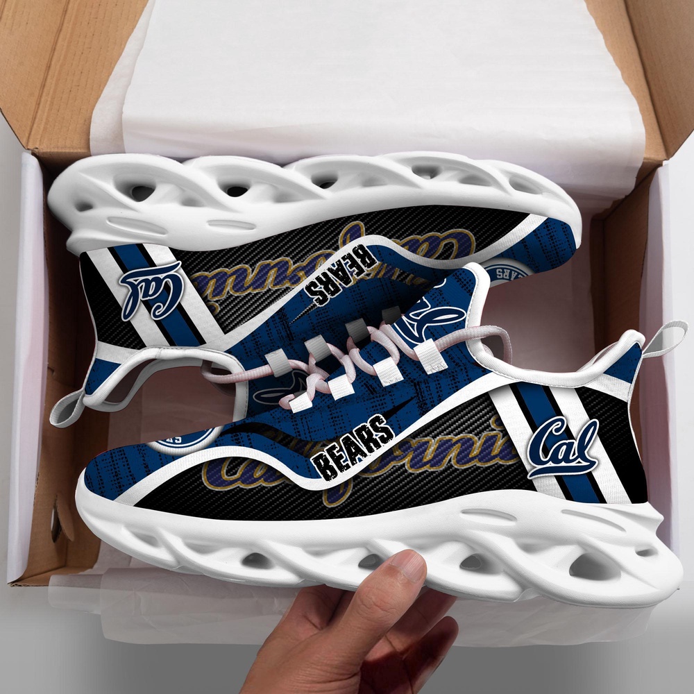 Customized NCAA California Golden Bears Sneaker Max Soul Shoes Stride Glamour Customized NCAA California Golden Bears Sneaker Max Soul Shoes Stride Glamour