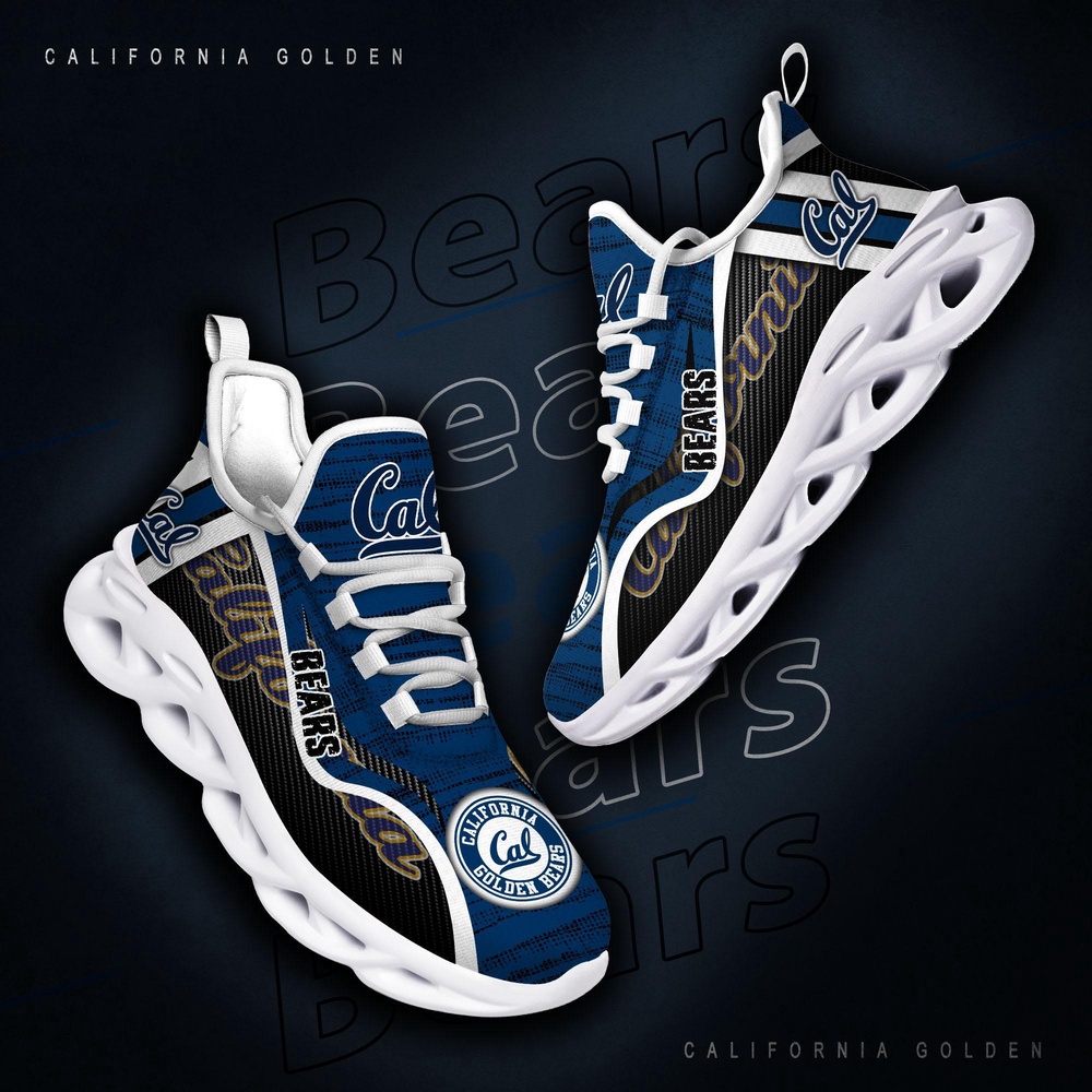 Customized NCAA California Golden Bears Sneaker Max Soul Shoes Stride Glamour Customized NCAA California Golden Bears Sneaker Max Soul Shoes Stride Glamour