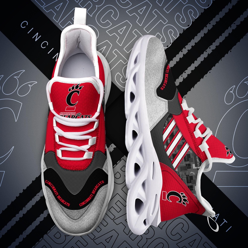 Customized NCAA Cincinnati Bearcats Sneaker Max Soul Shoes Kick Bliss Parade Customized NCAA Cincinnati Bearcats Sneaker Max Soul Shoes Kick Bliss Parade