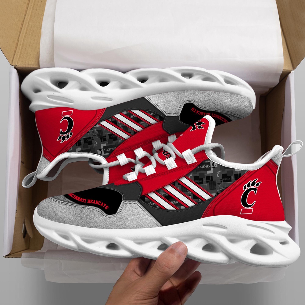 Customized NCAA Cincinnati Bearcats Sneaker Max Soul Shoes Kick Bliss Parade Customized NCAA Cincinnati Bearcats Sneaker Max Soul Shoes Kick Bliss Parade