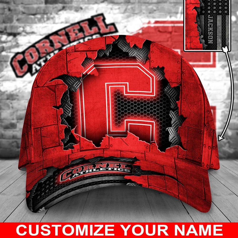 Customized NCAA Cornell Big Red Baseball Cap Comfy Magic Headpiece Customized NCAA Cornell Big Red Baseball Cap Comfy Magic Headpiece
