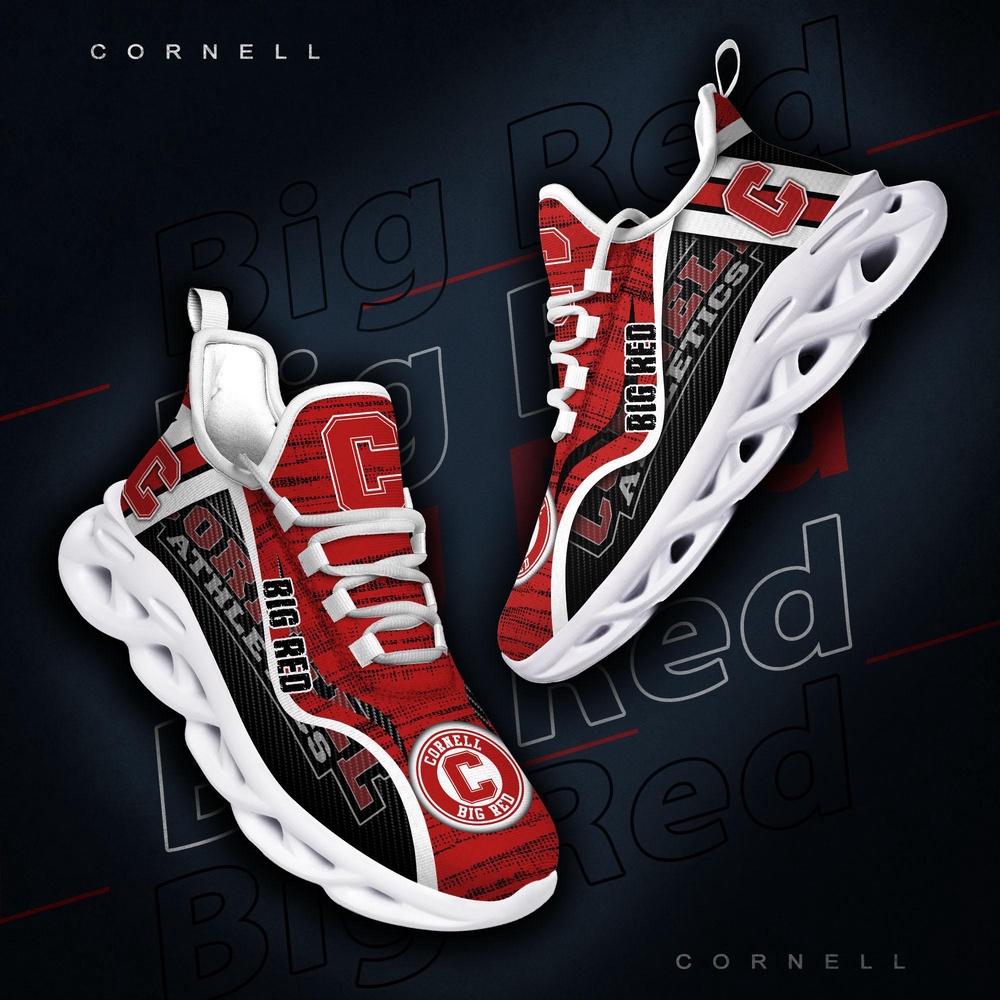 Customized NCAA Cornell Big Red Sneaker Max Soul Shoes Stride Glamour Customized NCAA Cornell Big Red Sneaker Max Soul Shoes Stride Glamour