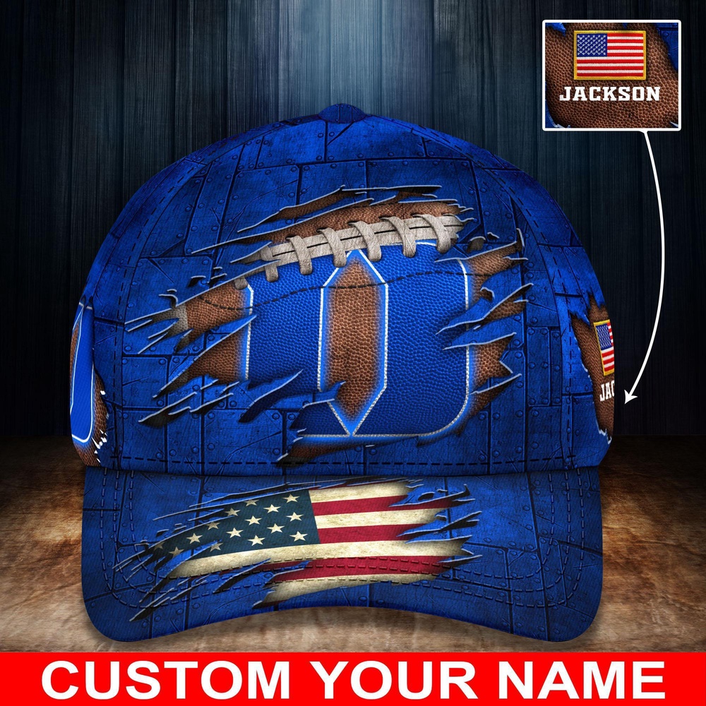 Customized NCAA Duke Blue Devils Baseball Cap Forward Streetwear Vibes Customized NCAA Duke Blue Devils Baseball Cap Forward Streetwear Vibes