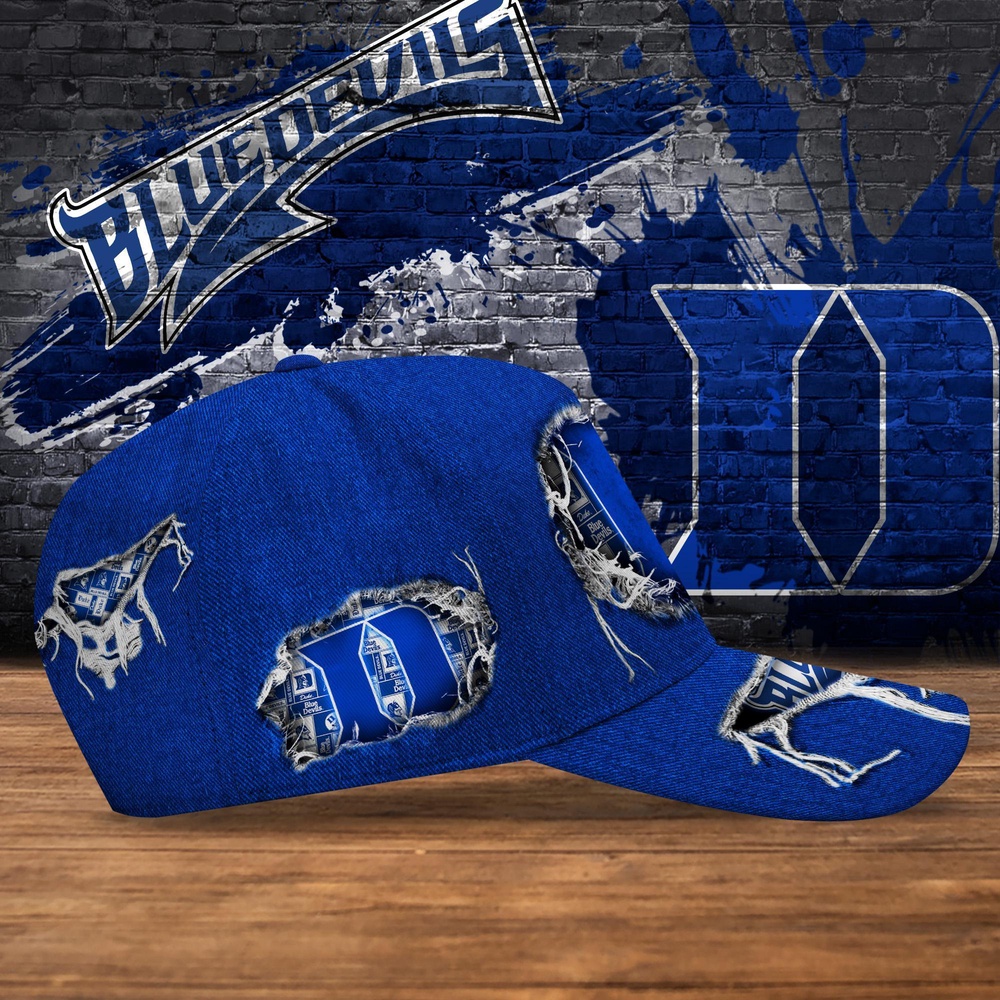 Customized NCAA Duke Blue Devils Baseball Cap Trendsetting Threads Fashion Customized NCAA Duke Blue Devils Baseball Cap Trendsetting Threads Fashion