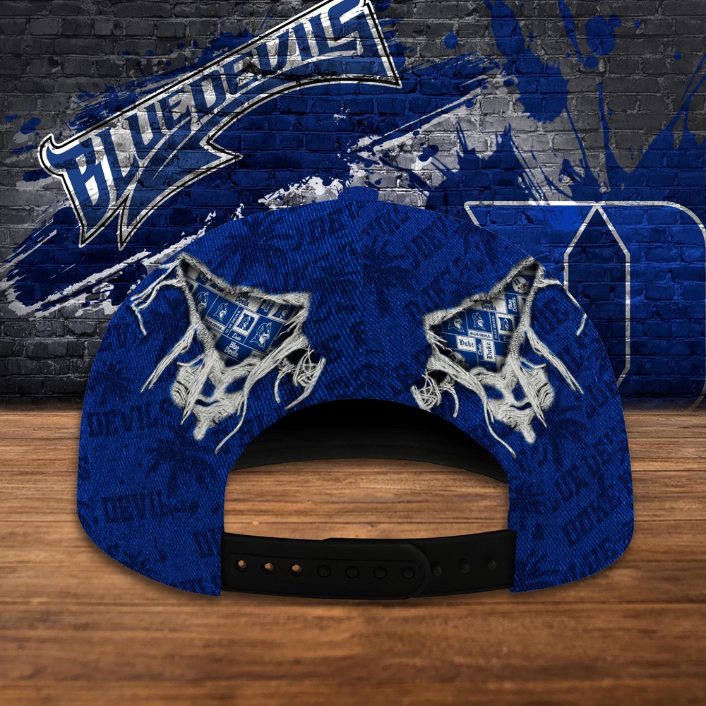 Customized NCAA Duke Blue Devils Baseball Cap Trendy Hat Bliss Customized NCAA Duke Blue Devils Baseball Cap Trendy Hat Bliss