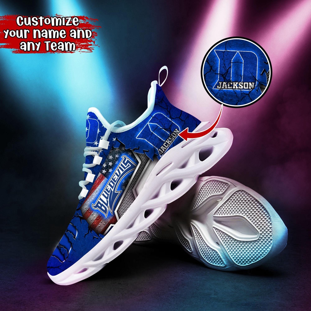 Customized NCAA Duke Blue Devils Sneaker Max Soul Shoes Sneaker Elegance Fusion Customized NCAA Duke Blue Devils Sneaker Max Soul Shoes Sneaker Elegance Fusion