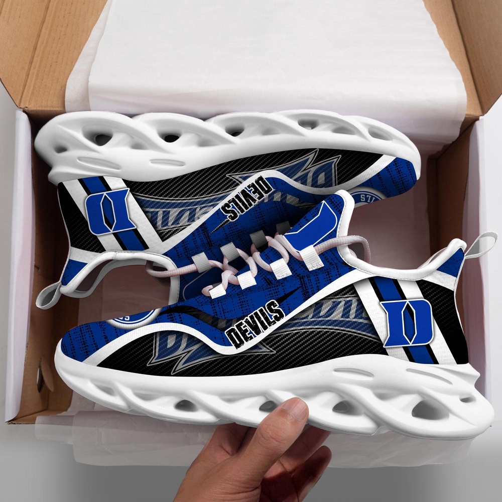 Customized NCAA Duke Blue Devils Sneaker Max Soul Shoes Sole Elegance Walk Customized NCAA Duke Blue Devils Sneaker Max Soul Shoes Sole Elegance Walk