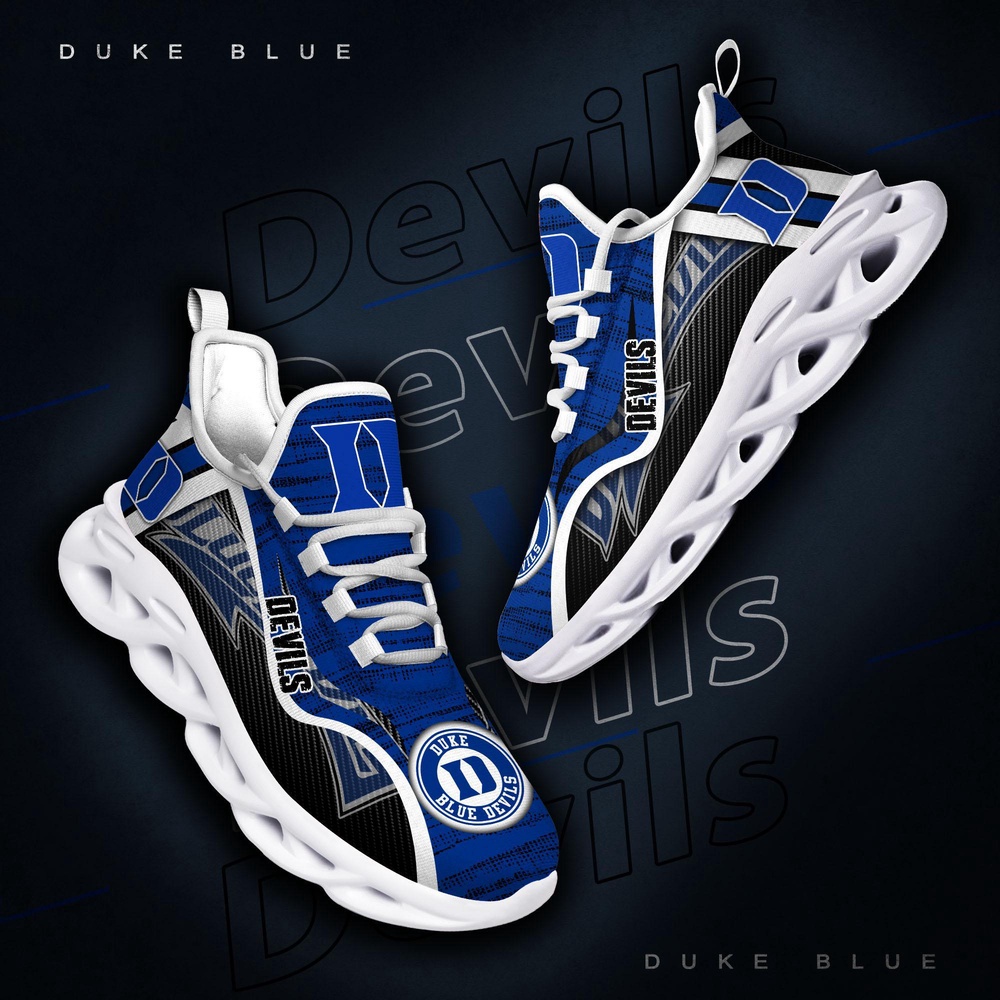 Customized NCAA Duke Blue Devils Sneaker Max Soul Shoes Sole Elegance Walk Customized NCAA Duke Blue Devils Sneaker Max Soul Shoes Sole Elegance Walk
