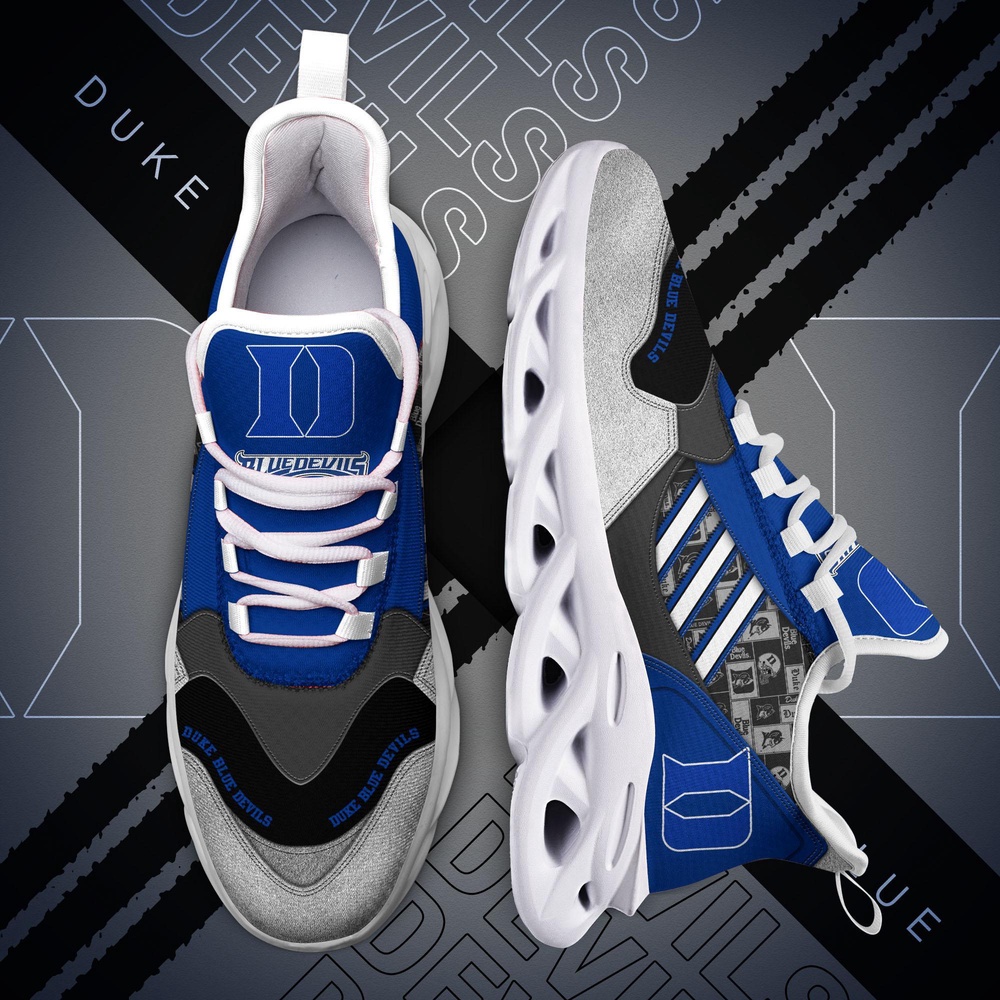 Customized NCAA Duke Blue Devils Sneaker Max Soul Shoes Stride Elegance Parade Customized NCAA Duke Blue Devils Sneaker Max Soul Shoes Stride Elegance Parade