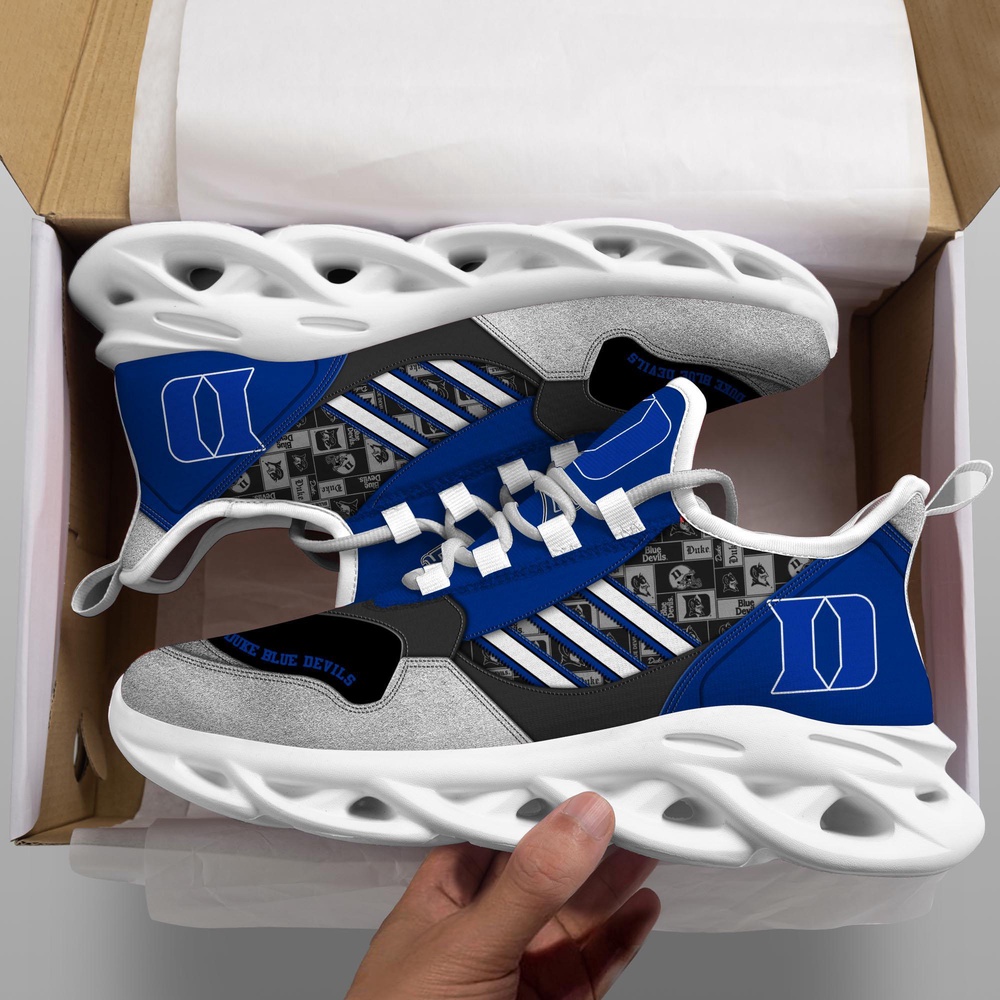 Customized NCAA Duke Blue Devils Sneaker Max Soul Shoes Stride Elegance Parade Customized NCAA Duke Blue Devils Sneaker Max Soul Shoes Stride Elegance Parade