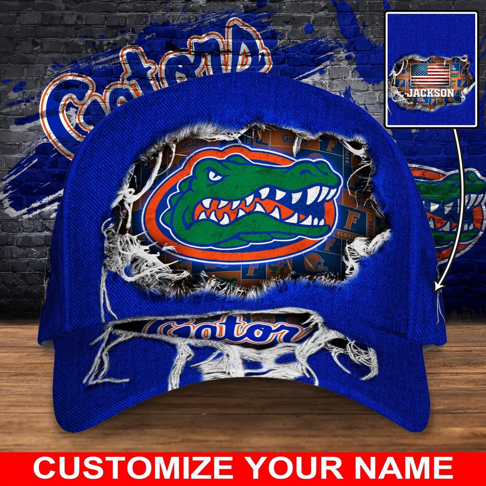 Customized NCAA Florida Gators Baseball Cap Trendsetting Threads Fashion Customized NCAA Florida Gators Baseball Cap Trendsetting Threads Fashion