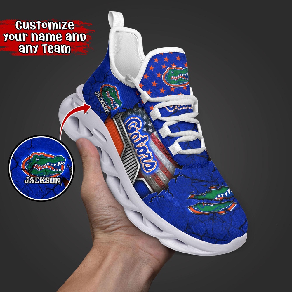 Customized NCAA Florida Gators Sneaker Max Soul Shoes Sneaker Elegance Fusion Customized NCAA Florida Gators Sneaker Max Soul Shoes Sneaker Elegance Fusion