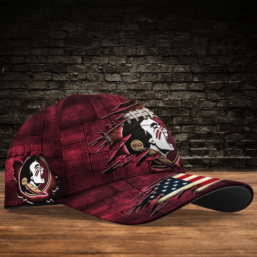 Customized NCAA Florida State Seminoles Baseball Cap Forward Streetwear Vibes Customized NCAA Florida State Seminoles Baseball Cap Forward Streetwear Vibes