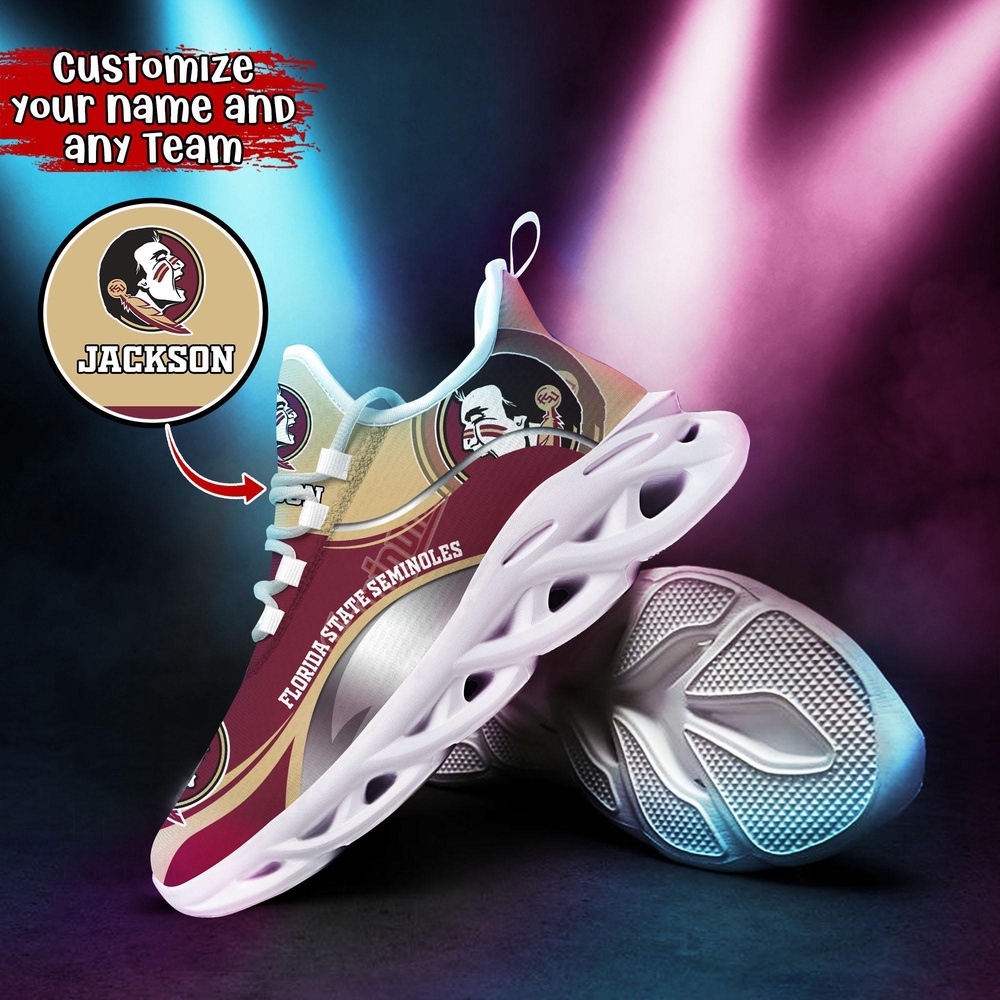 Customized NCAA Florida State Seminoles Sneaker Max Soul Shoes Comfortable For Every Occasion Customized NCAA Florida State Seminoles Sneaker Max Soul Shoes Comfortable For Every Occasion
