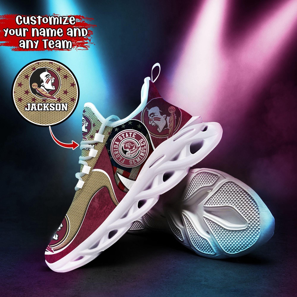 Customized NCAA Florida State Seminoles Sneaker Max Soul Shoes Stride Glamorous Soul Customized NCAA Florida State Seminoles Sneaker Max Soul Shoes Stride Glamorous Soul