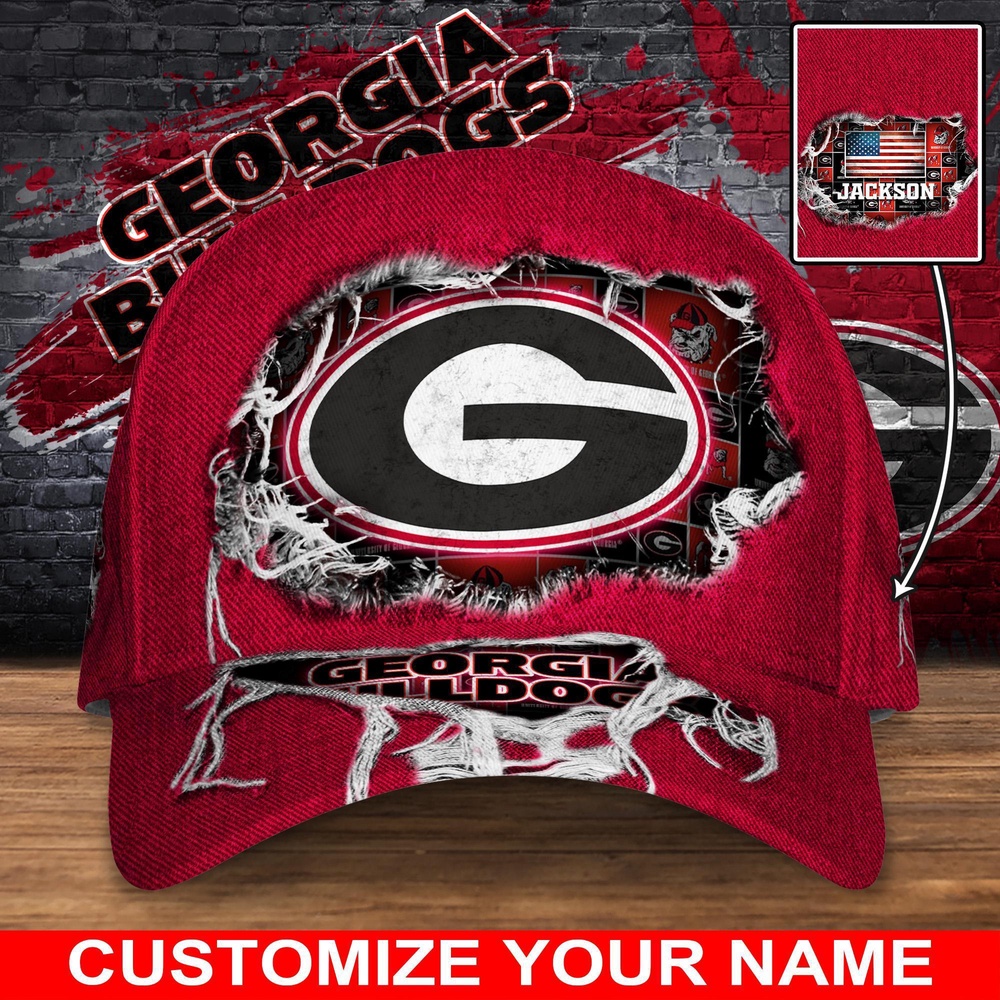 Customized NCAA Georgia Bulldogs Baseball Cap Chic Vibes in Headwear