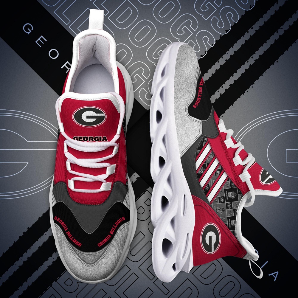 Customized NCAA Georgia Bulldogs Sneaker Max Soul Shoes Sporty Soul Customized NCAA Georgia Bulldogs Sneaker Max Soul Shoes Sporty Soul