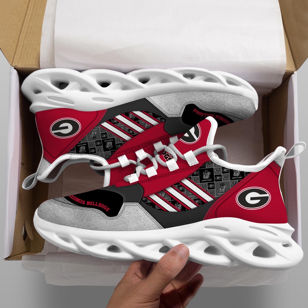 Customized NCAA Georgia Bulldogs Sneaker Max Soul Shoes Sporty Soul Customized NCAA Georgia Bulldogs Sneaker Max Soul Shoes Sporty Soul