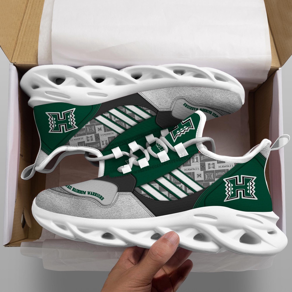 Customized NCAA Hawaii Rainbow Warriors Sneaker Max Soul Shoes Kick Bliss Parade Customized NCAA Hawaii Rainbow Warriors Sneaker Max Soul Shoes Kick Bliss Parade