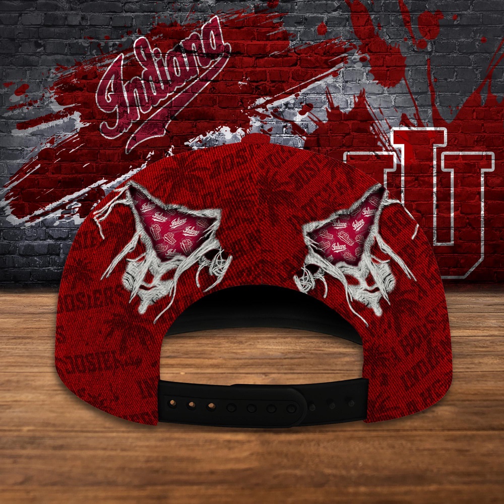 Customized NCAA Indiana Hoosiers Baseball Cap Sleek Layers Of Bliss