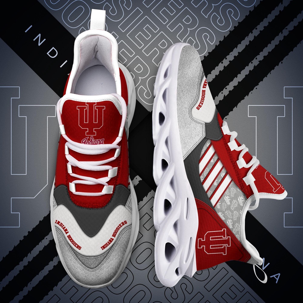 Customized NCAA Indiana Hoosiers Sneaker Max Soul Shoes Kick Bliss Parade Customized NCAA Indiana Hoosiers Sneaker Max Soul Shoes Kick Bliss Parade